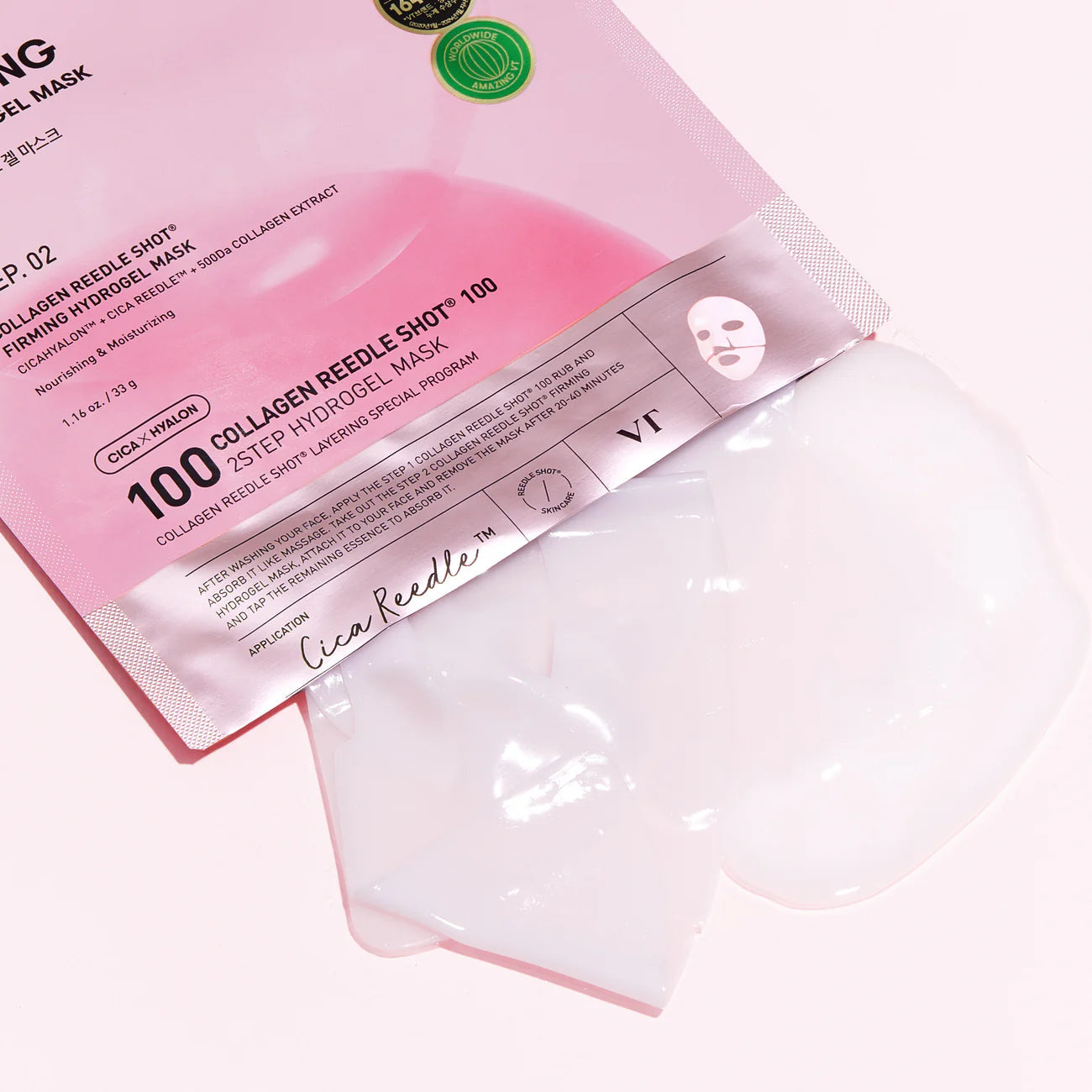 VT Collagen Reedle Shot 100 2 Step Hydrogel Mask