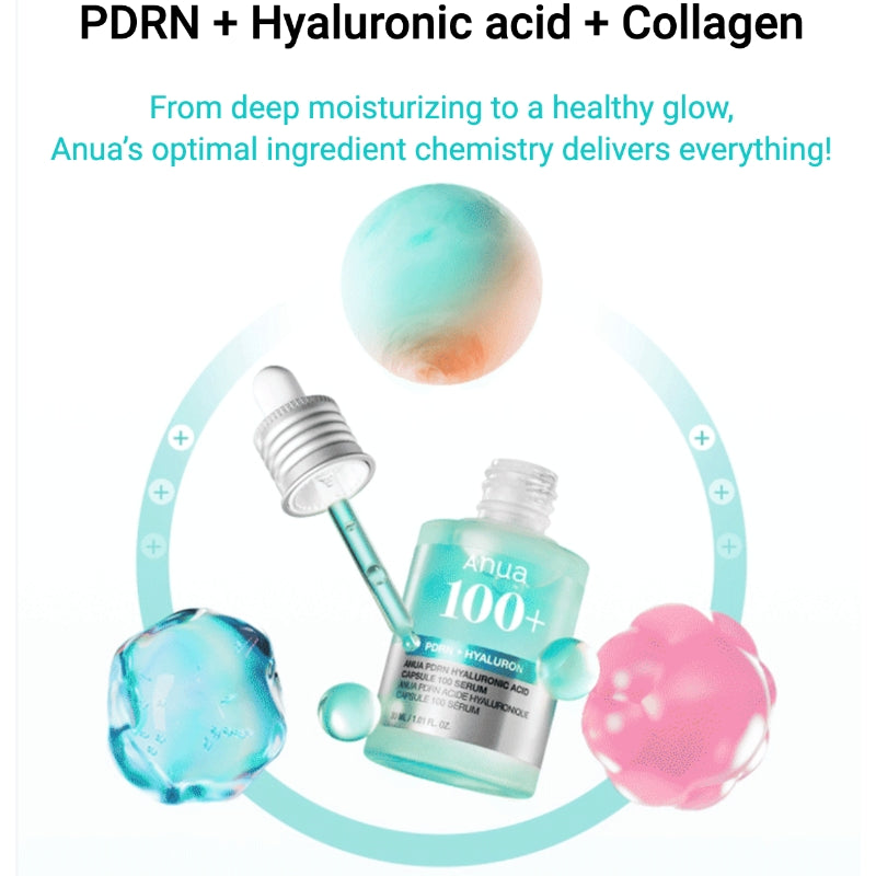 ANUA PDRN Hyaluronic Acid Capsule 100 Serum - 30ml