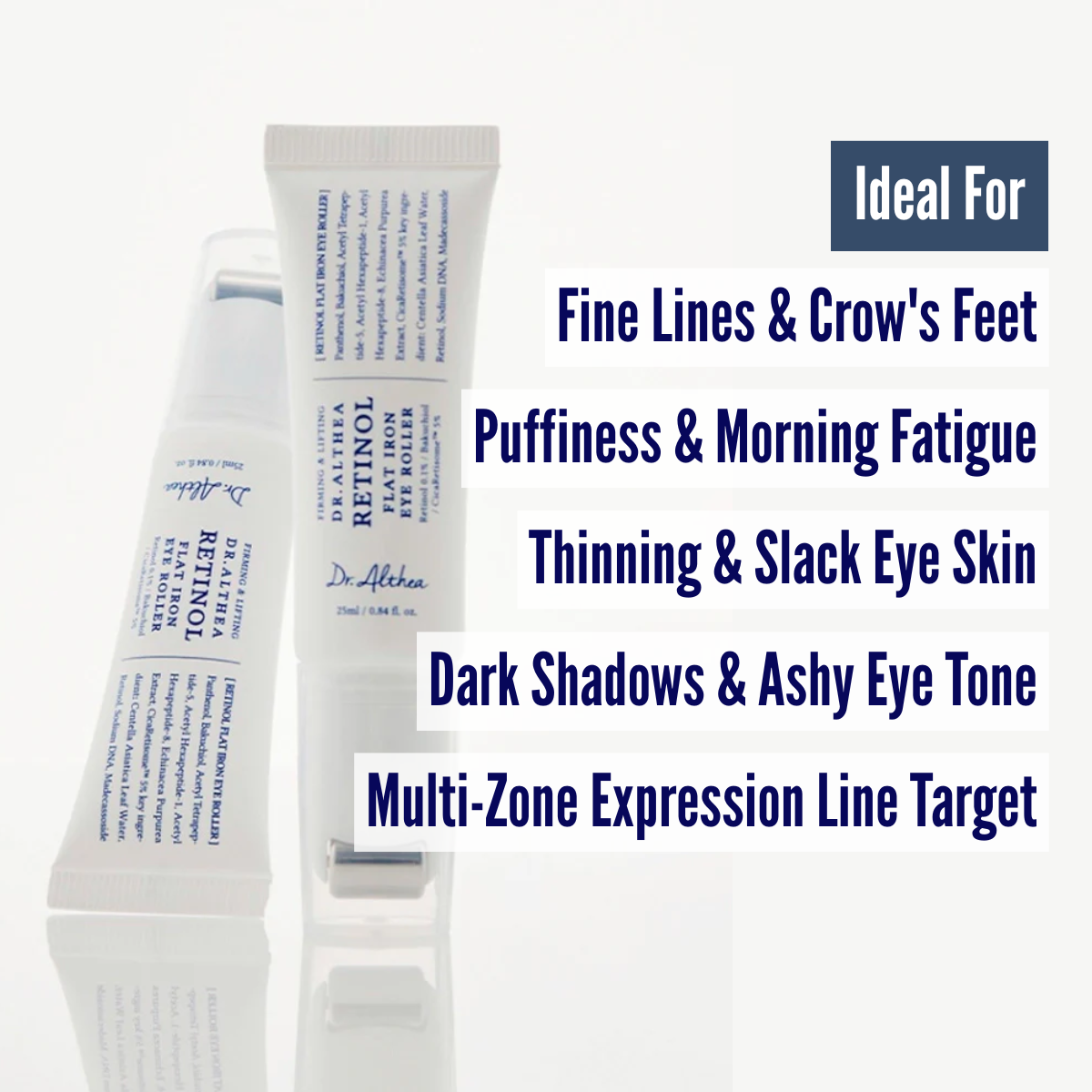 Dr.Althea Retinol Flat Iron Eye Roller - 15ml