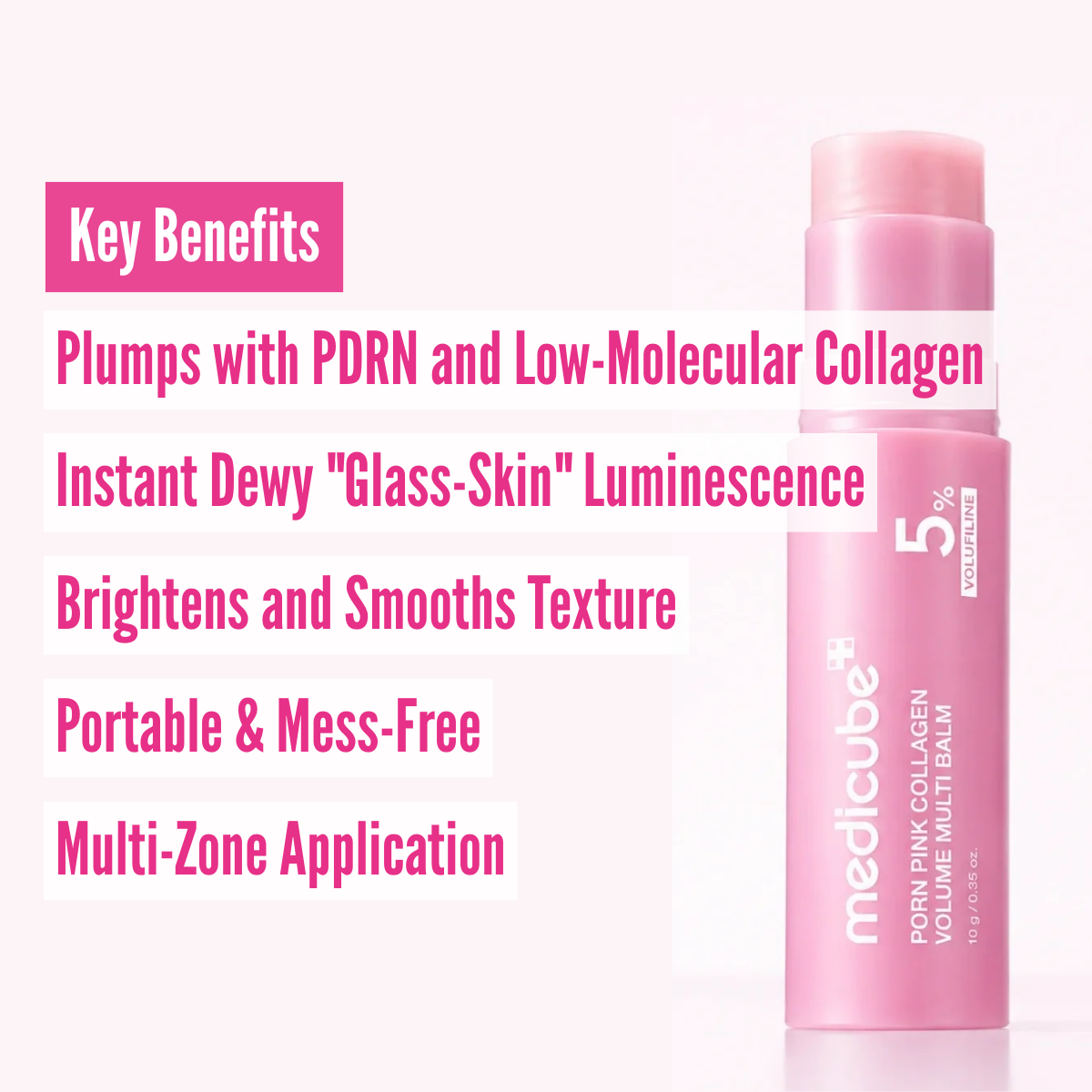Medicube PDRN Pink Collagen Volume Multi Balm
