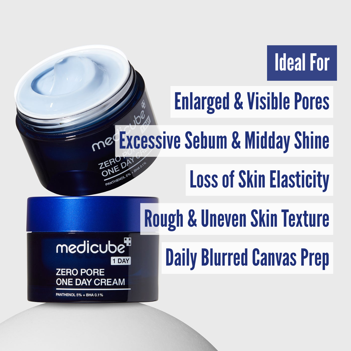 medicube Zero Pore One Day Cream skin type