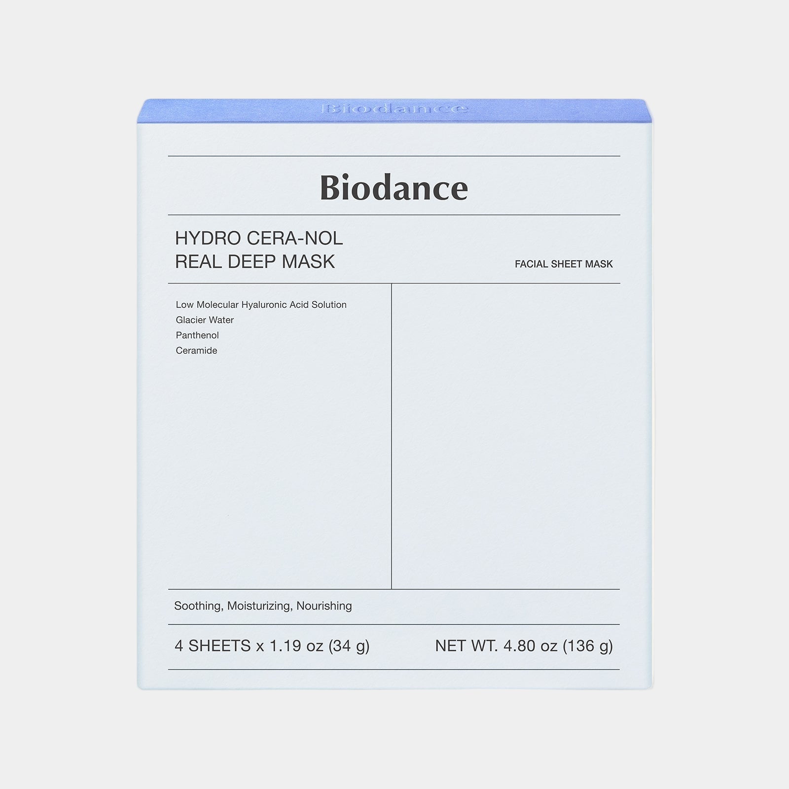 Biodance Hydro Cera-NOL Real Deep Mask 