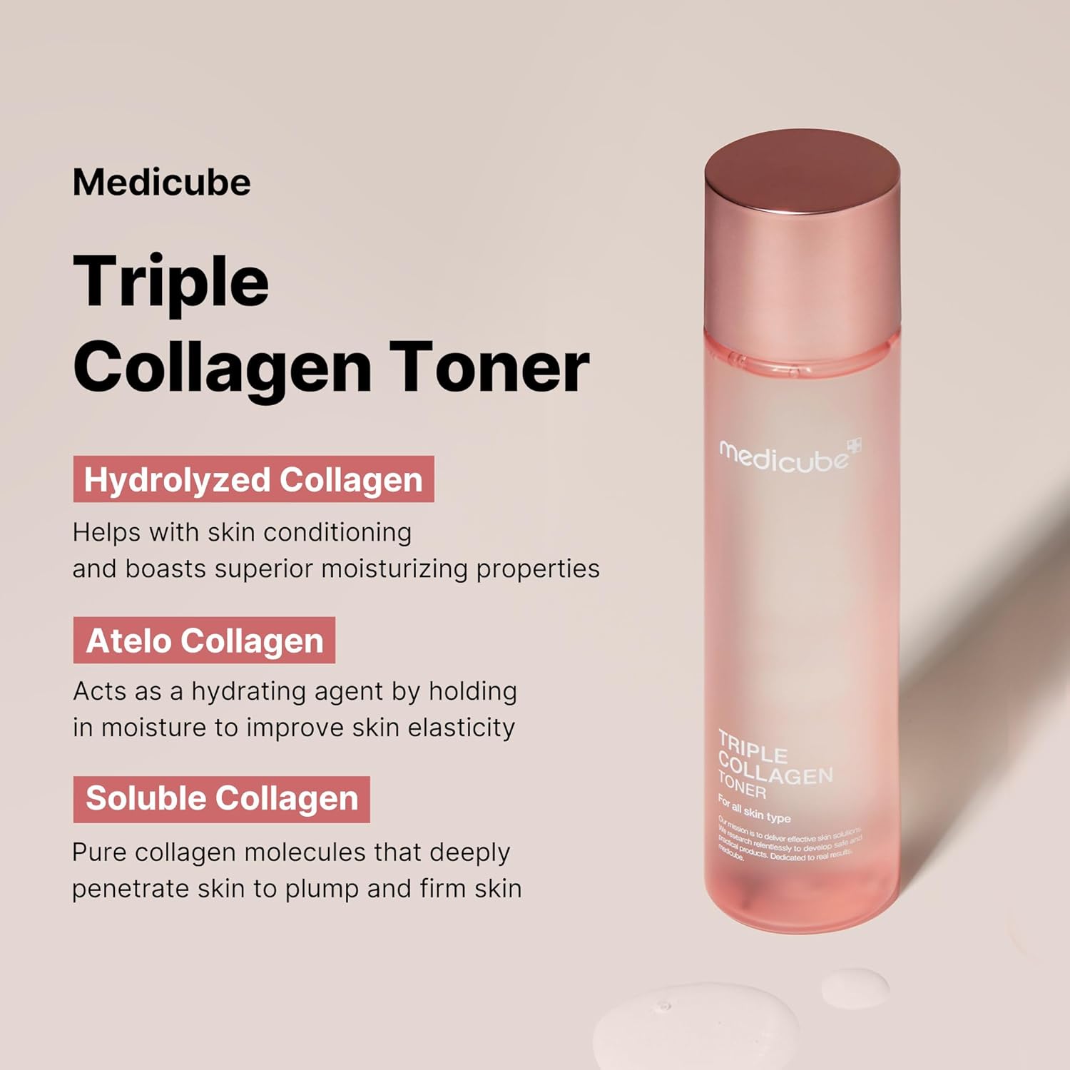 medicube Triple Collagen Toner benefits
