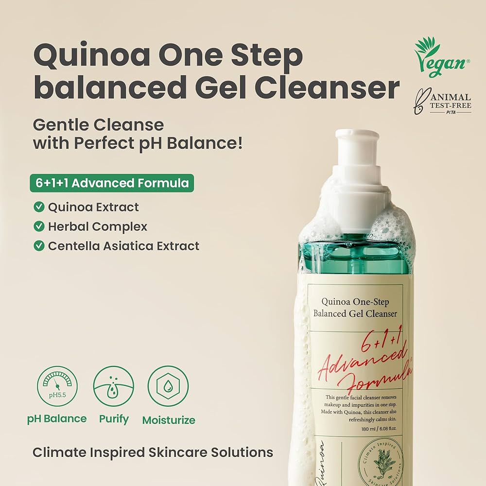 AXIS-Y Quinoa One-Step balanced Gel Cleanser - 180ml