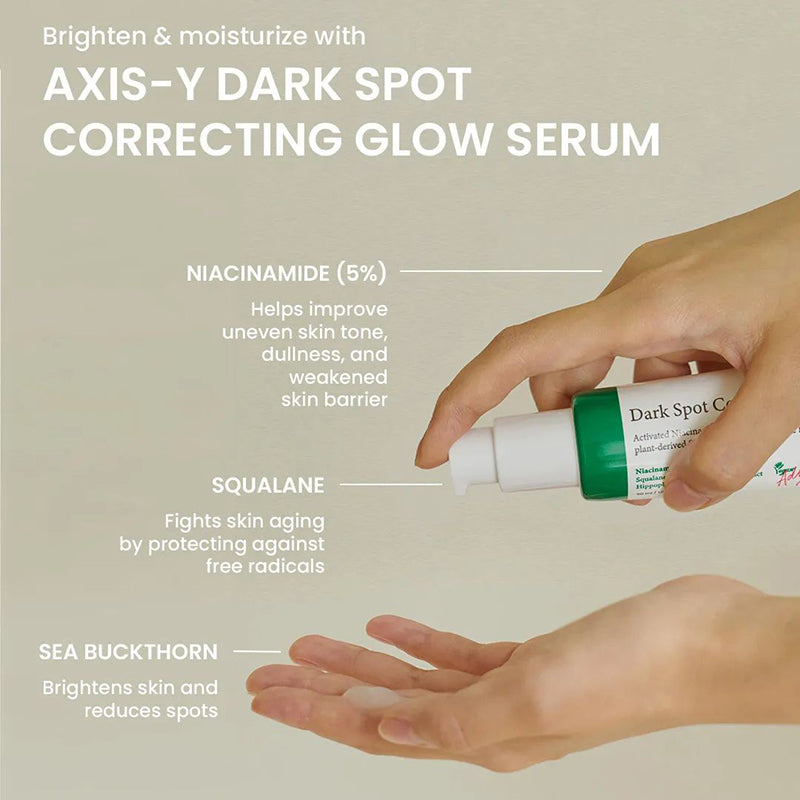 AXIS-Y Dark Spot Correcting Glow Serum key ingredients