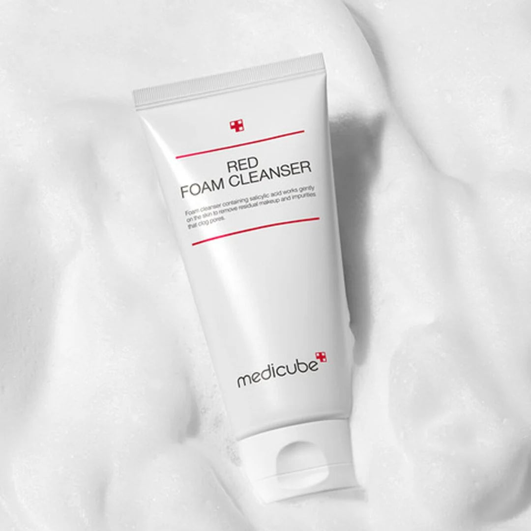medicube Red Foam Cleanser texture