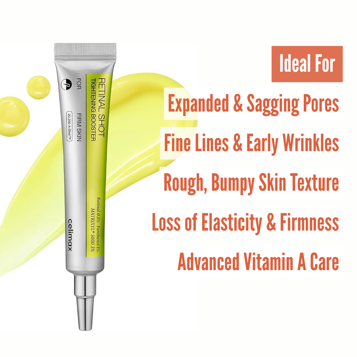celimax The VITA-A Retinal Shot Tightening Booster skin concerns
