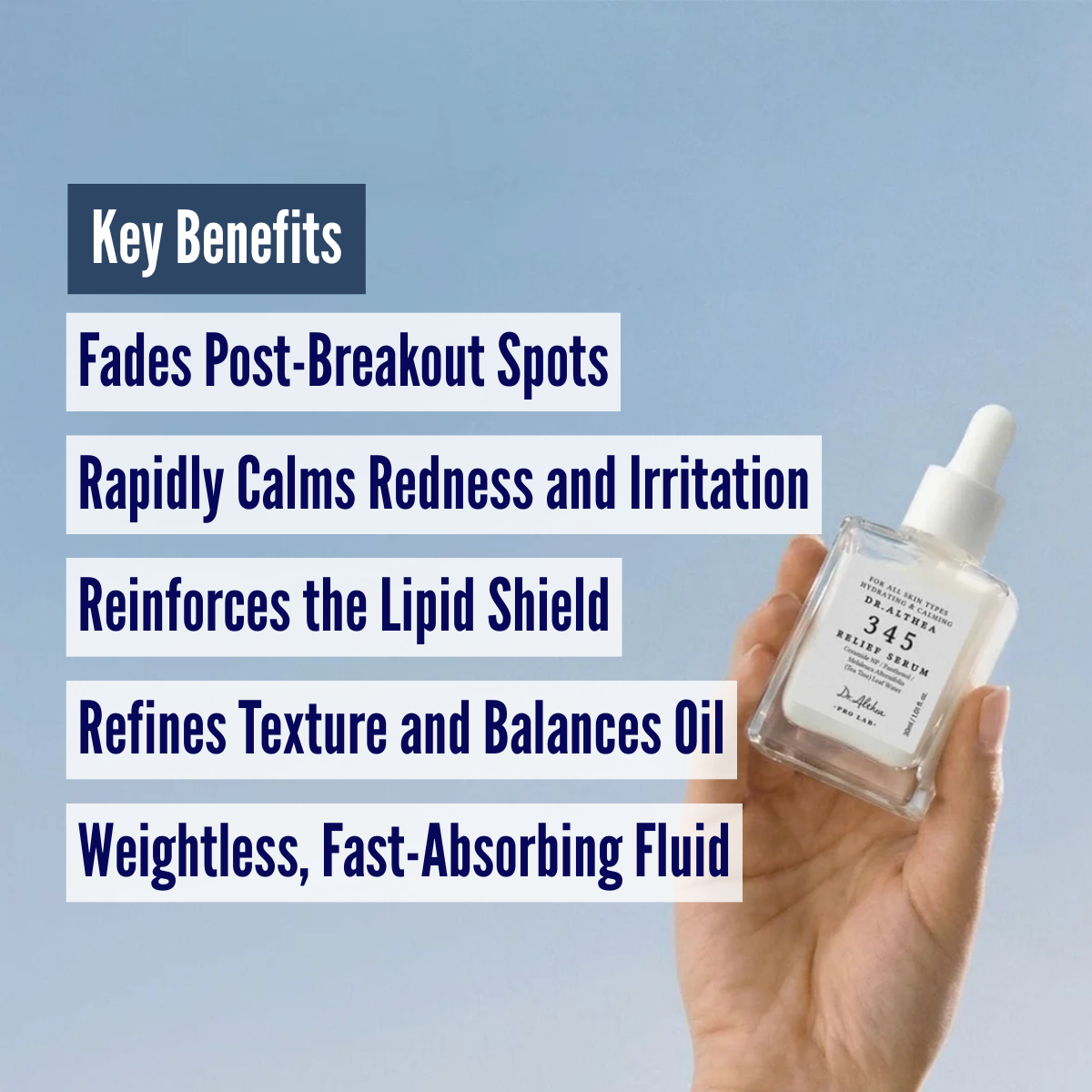 Dr.Althea 345 Relief Serum benefits