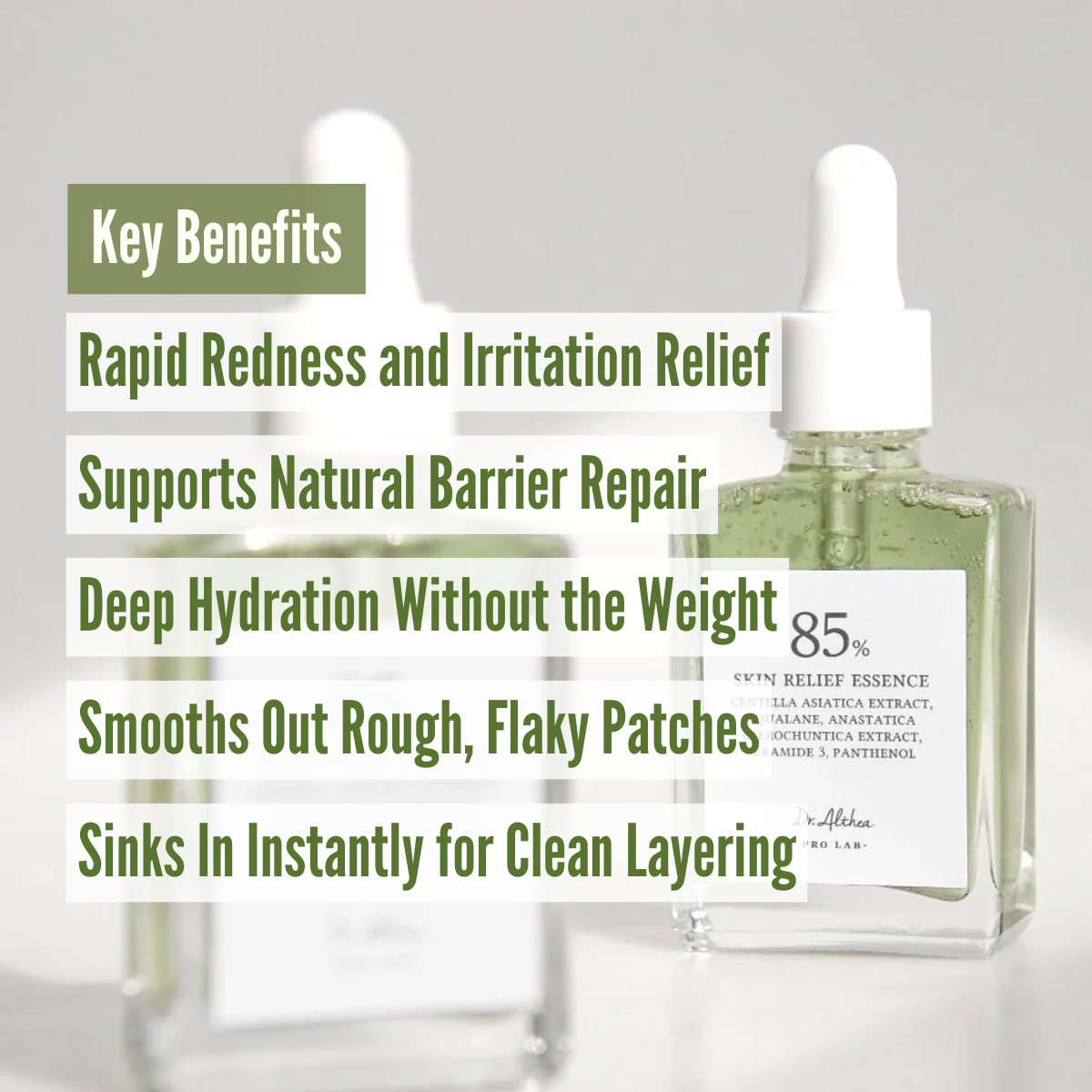 Dr.Althea Skin Relief Essence benefits