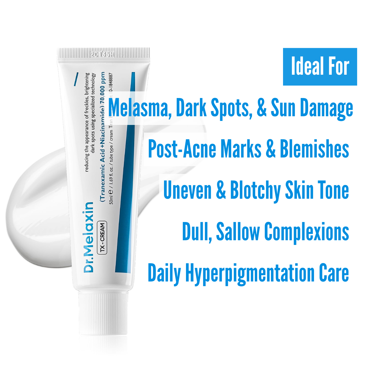 Dr.Melaxin TX Cream skin types