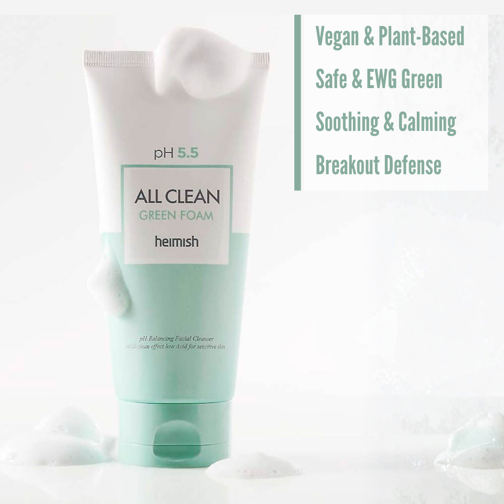 heimish All Clean Green Foam benefits