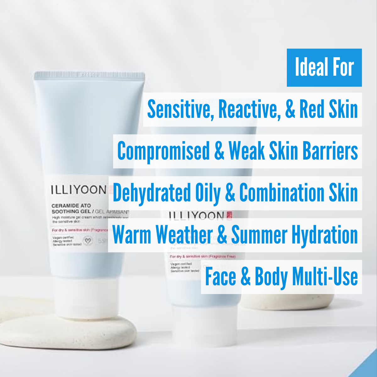 ILLIYOON Ceramide Ato Soothing Gel skin type