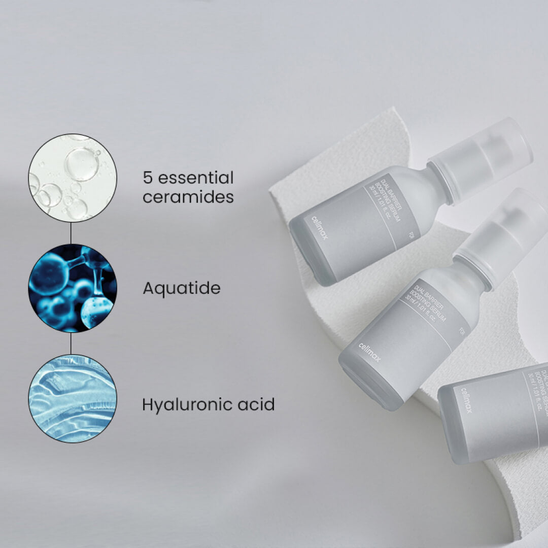 celimax Dual Barrier Boosting Serum key ingredients