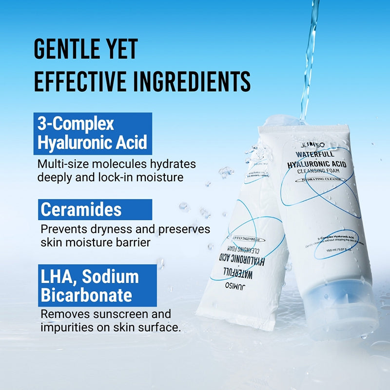 Jumiso Waterfull Hyaluronic Acid Cleansing Foam - 150ml