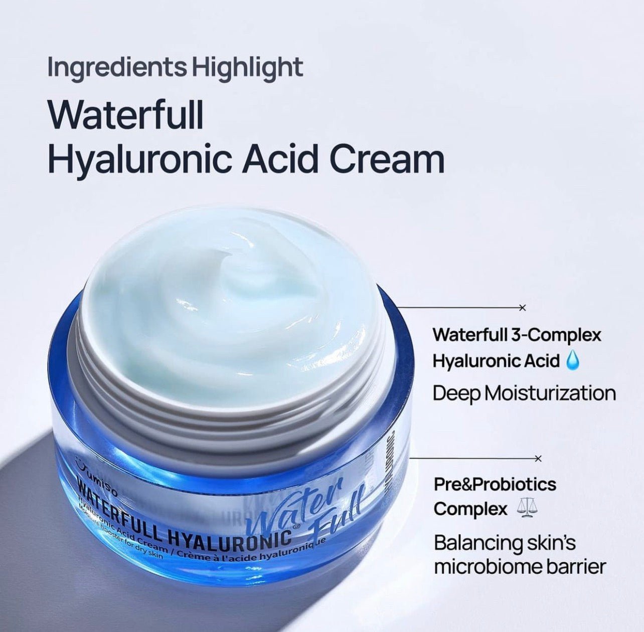 Jumiso Waterfull Hyaluronic Cream - 50ml