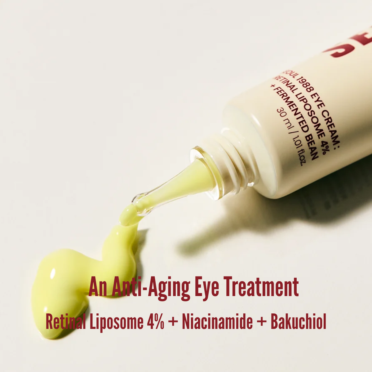 KSECRET SEOUL 1988 Eye Cream : Retinal Liposome 4% + Fermented Bean