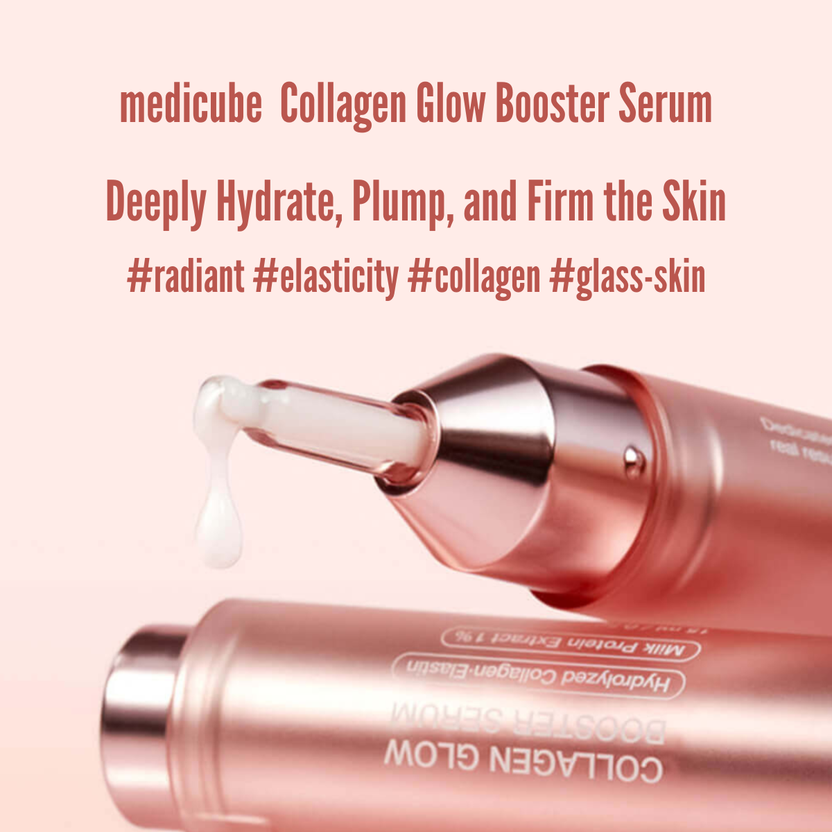Medicube Collagen Glow Booster Serum benefits