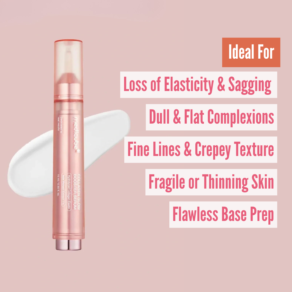 Medicube Collagen Glow Booster Serum skin type