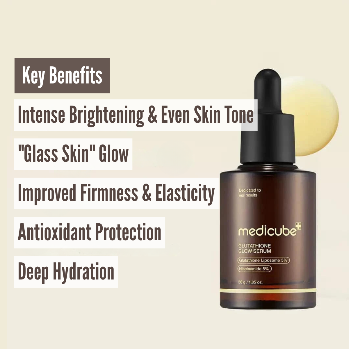 medicube Glutathione Glow Serum benefits