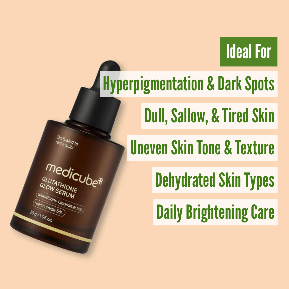 medicube Glutathione Glow Serum skin concerns