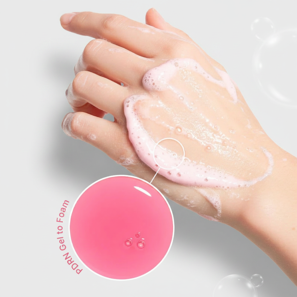 Medicube PDRN Hydrating Gel Cleanser texture