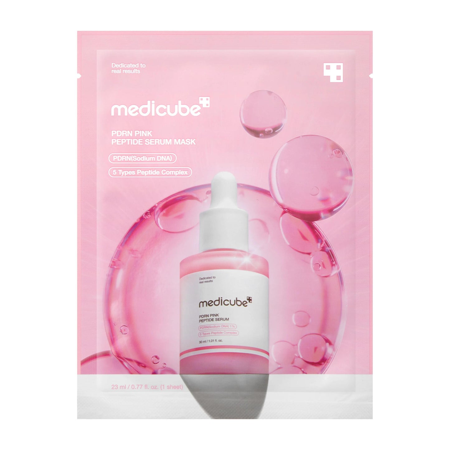 Medicube PDRN Pink Peptide Serum Mask