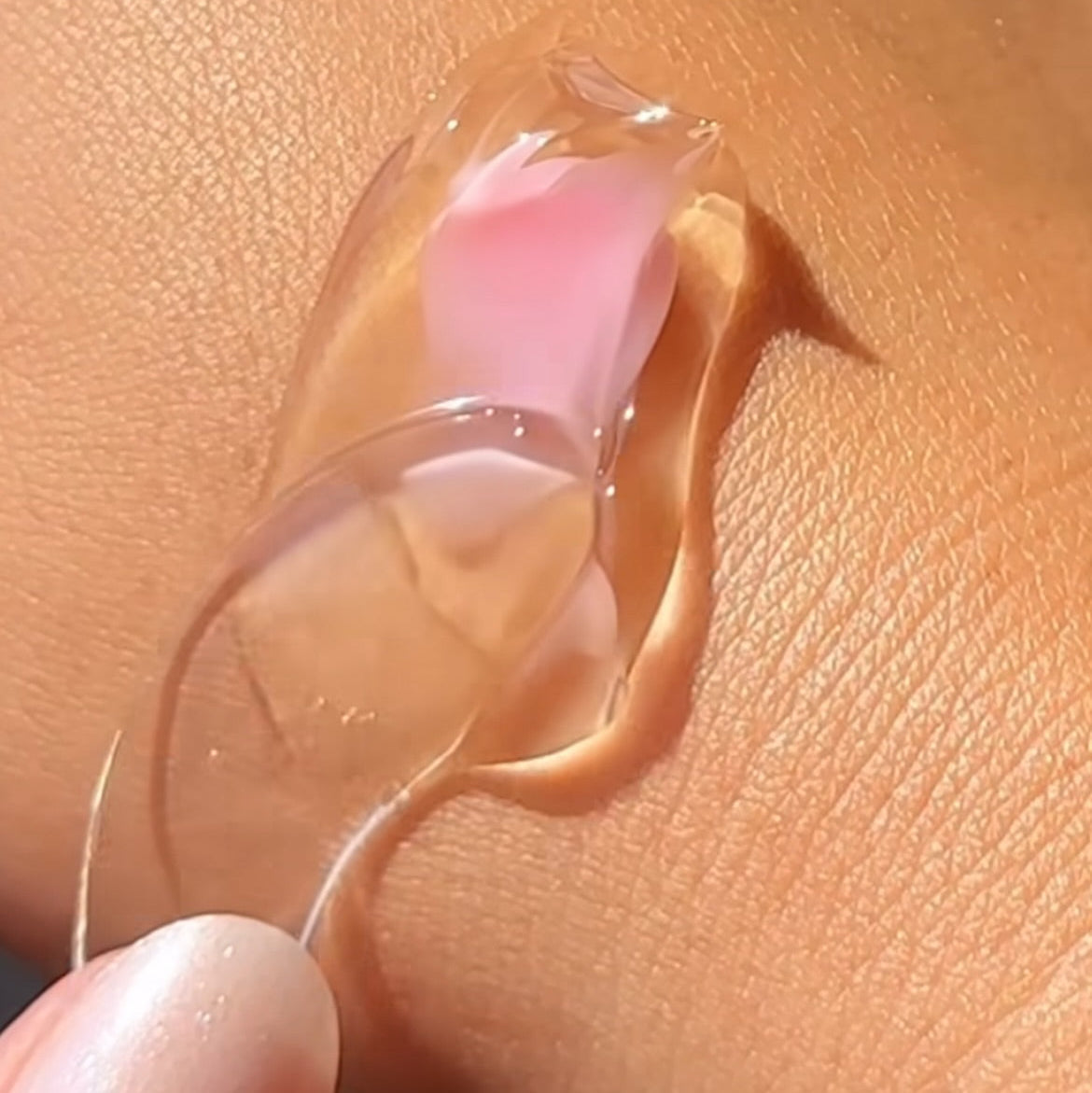 medicube PDRN Pink Collagen Capsule Cream texture