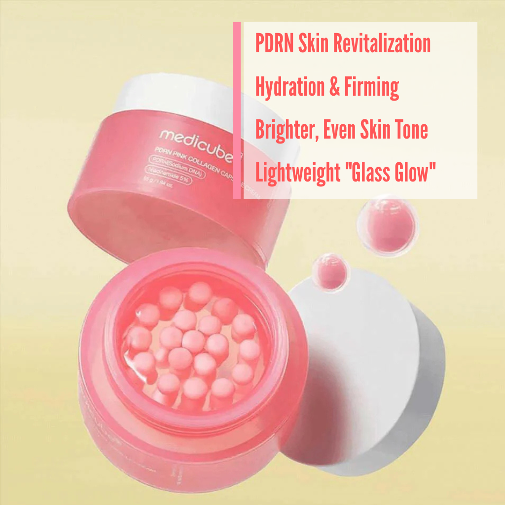 medicube PDRN Pink Collagen Capsule Cream benefits