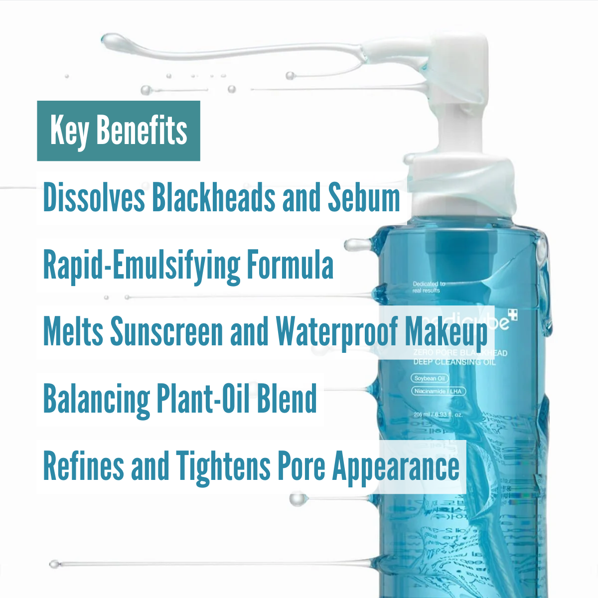 Medicube Zero Pore Blackhead Deep Cleansing Oil - 205ml