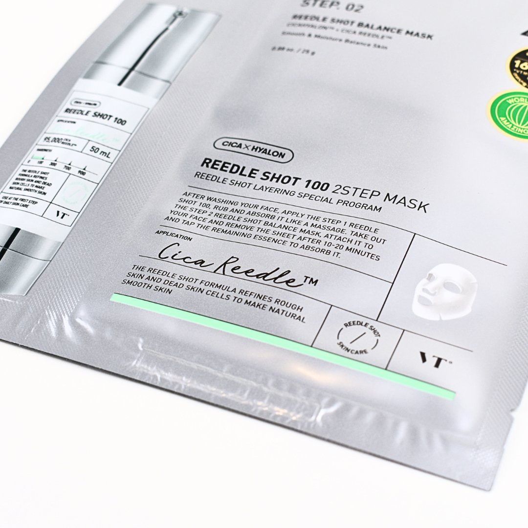 VT COSMETICS Mild Reedle Shot 100 2-Step Mask