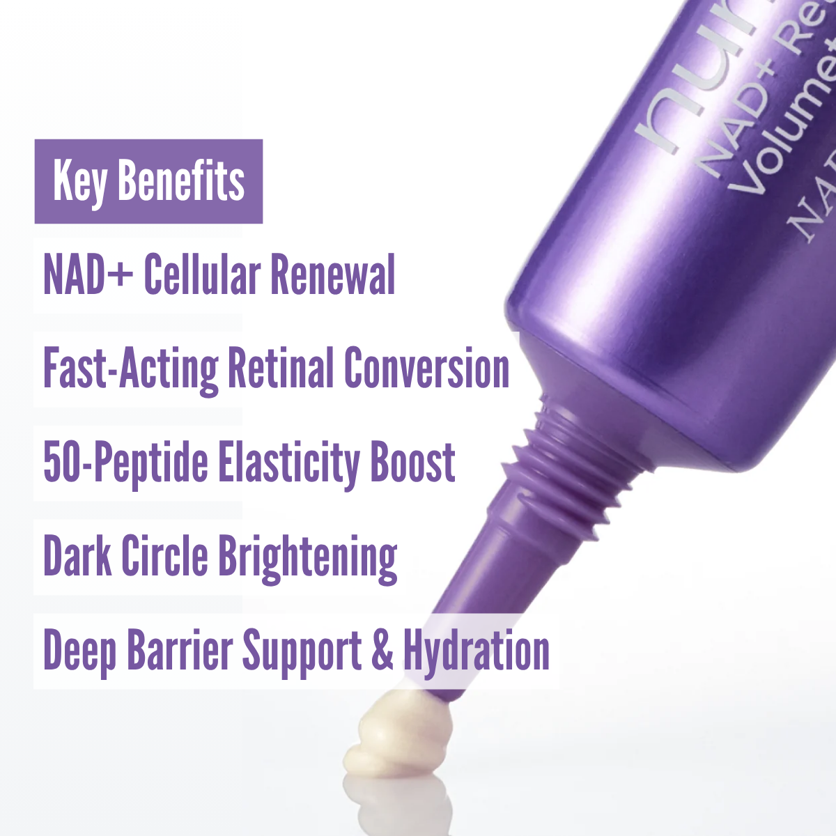 Numbuzin No.9 NAD+ Retinal Volumetox Eye Cream (Tube) - 20ml