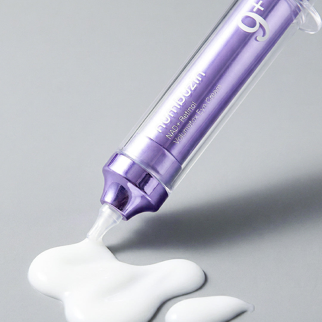 Numbuzin No.9 NAD Retinol Volumetox Eye Cream texture