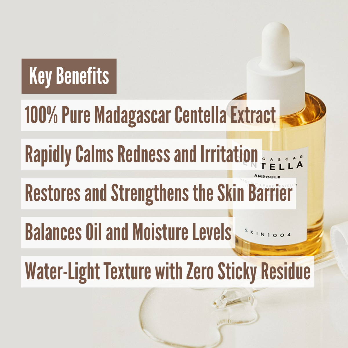 SKIN1004 Madagascar Centella Ampoule benefits