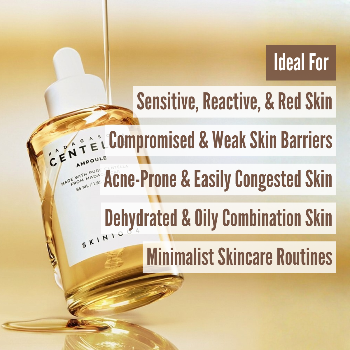 SKIN1004 Madagascar Centella Ampoule skin type