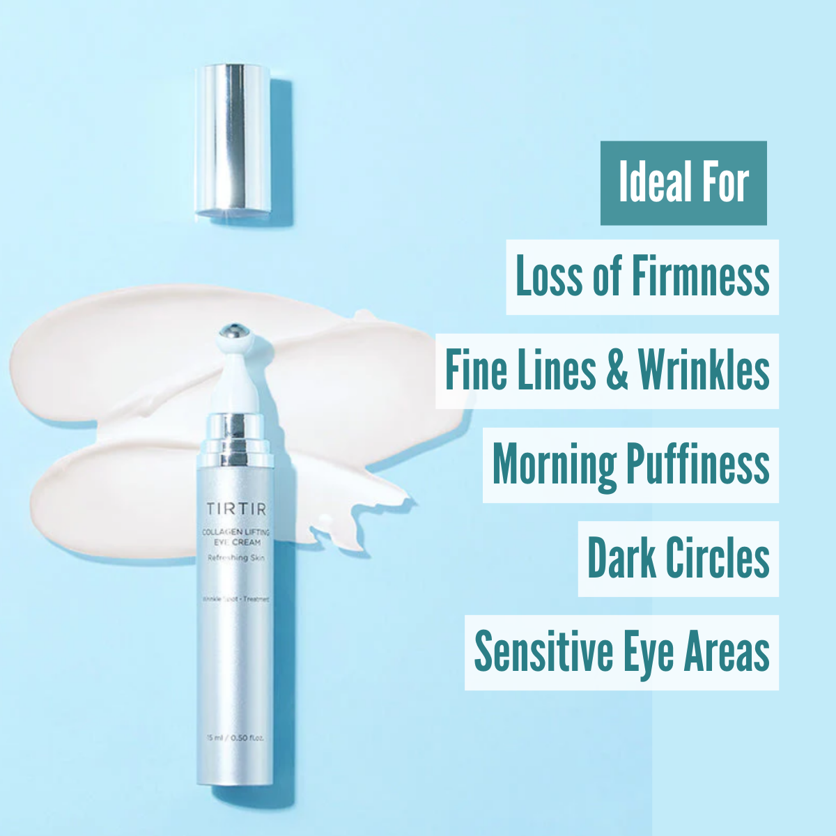 TIRTIR Collagen Lifting Eye Cream - 15ml