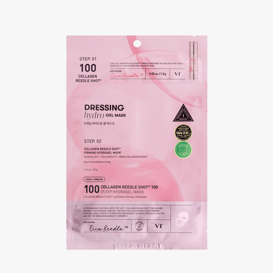 VT Collagen Reedle Shot 100 2 Step Hydrogel Mask