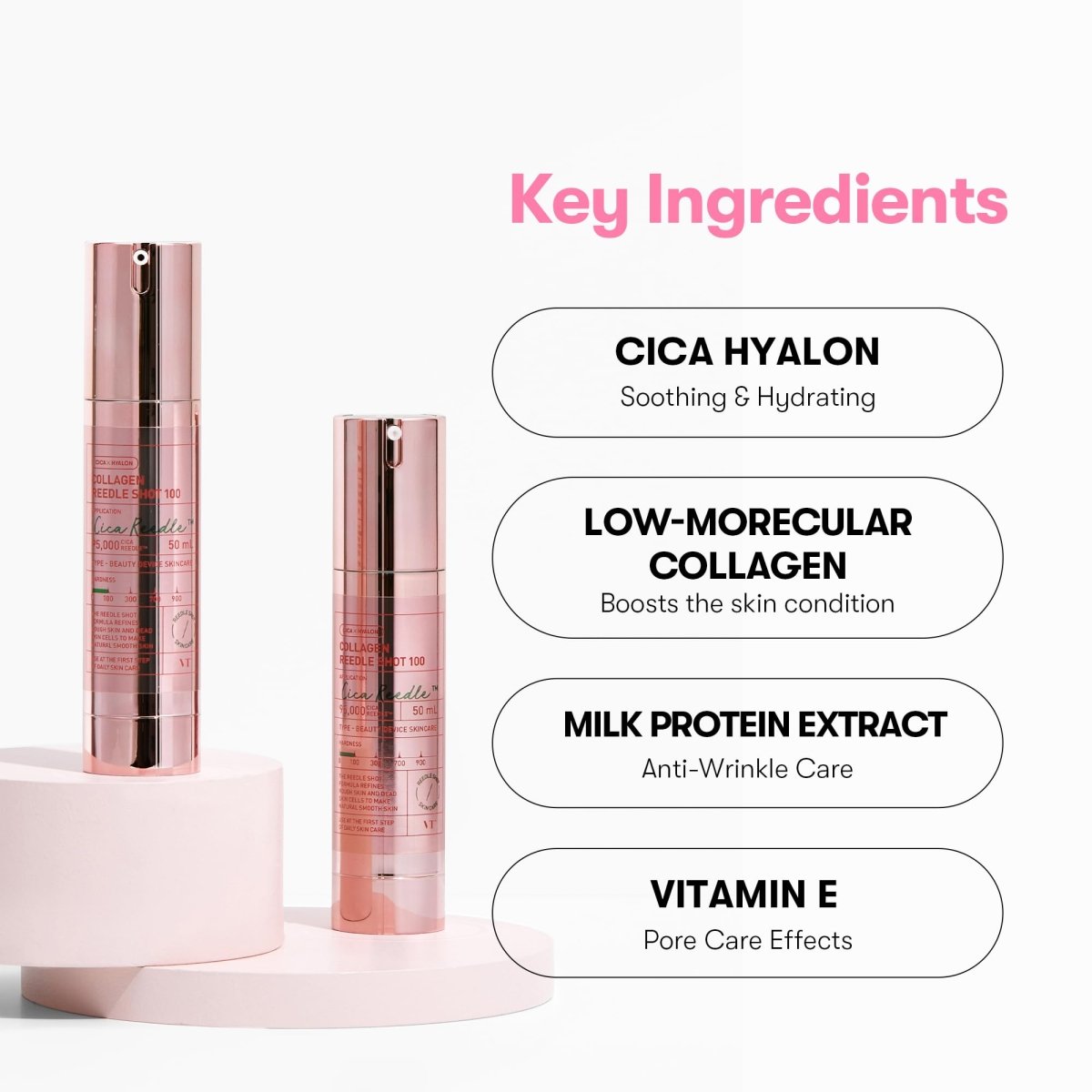 VT Collagen Reedle Shot Ingredients