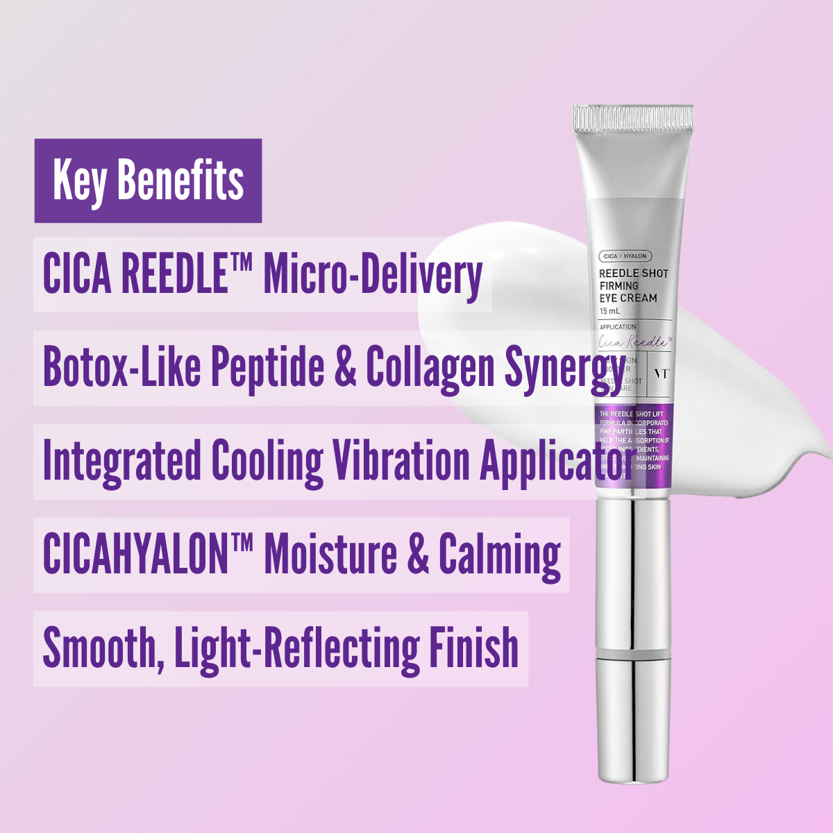 VT Reedle Shot Lifting Eye Cream benefits