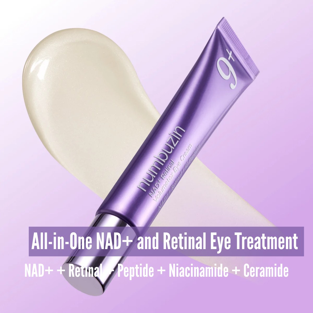 Numbuzin No.9 NAD+ Retinal Volumetox Eye Cream (Tube) - 20ml